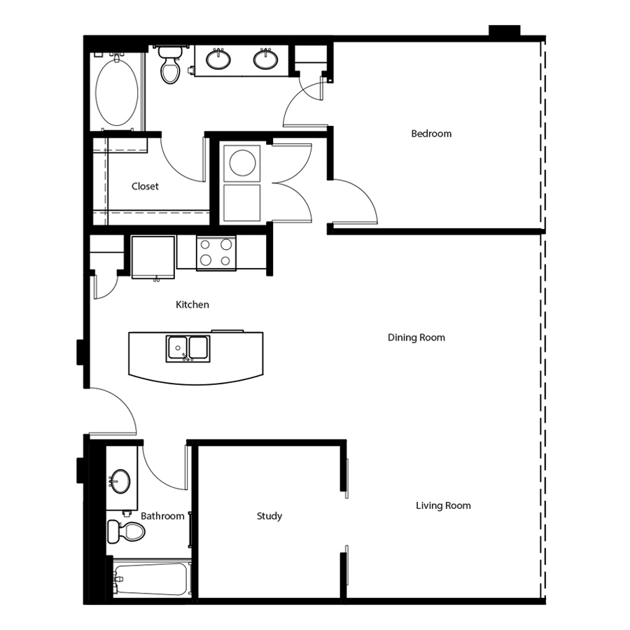 A5E floor plan