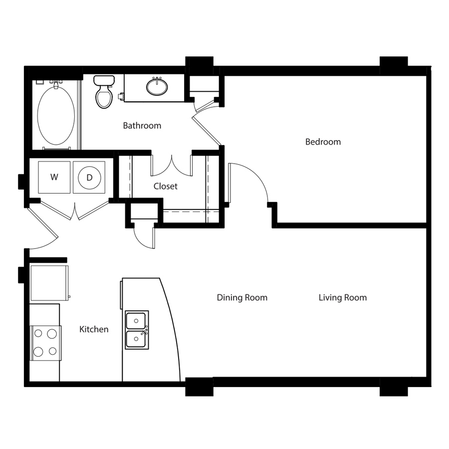 A0 floor plan