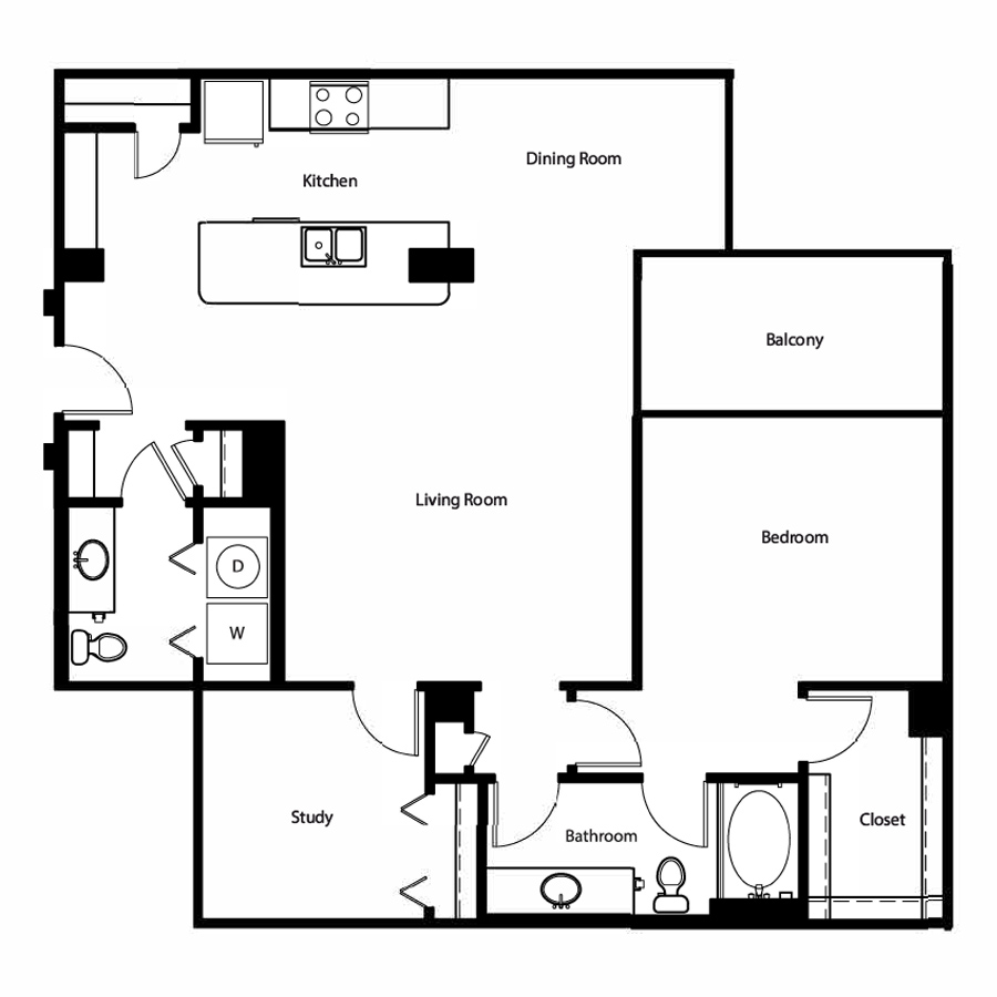 A3E floor plan