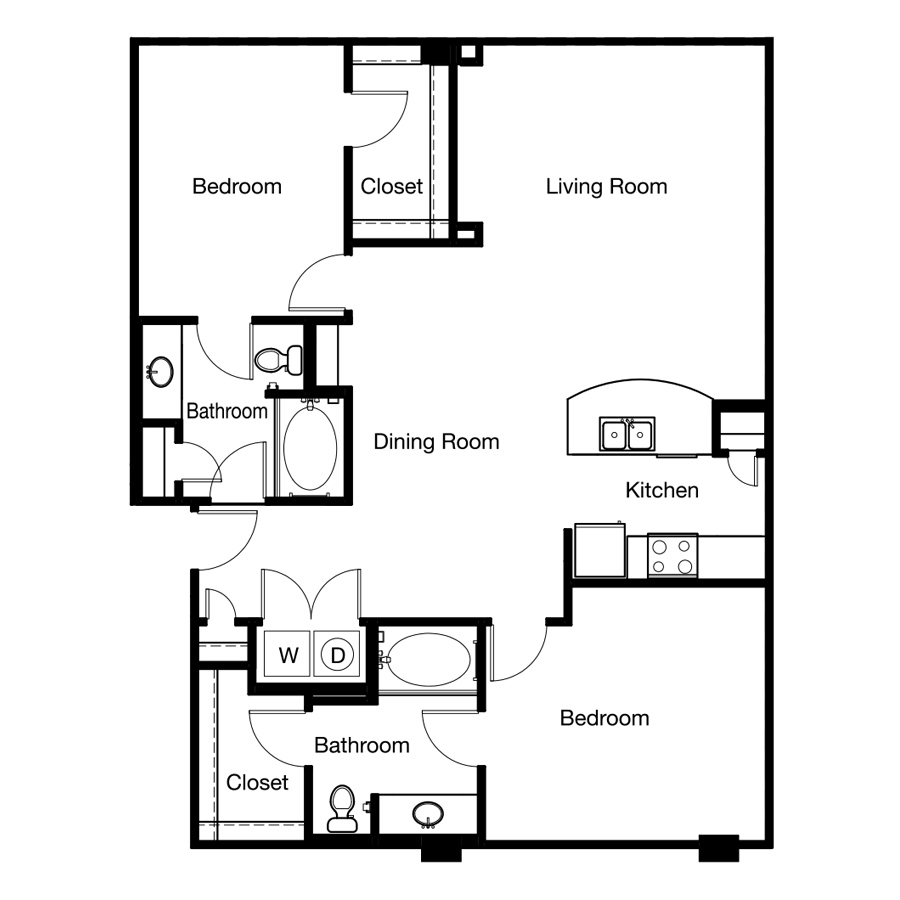 B2E floor plan