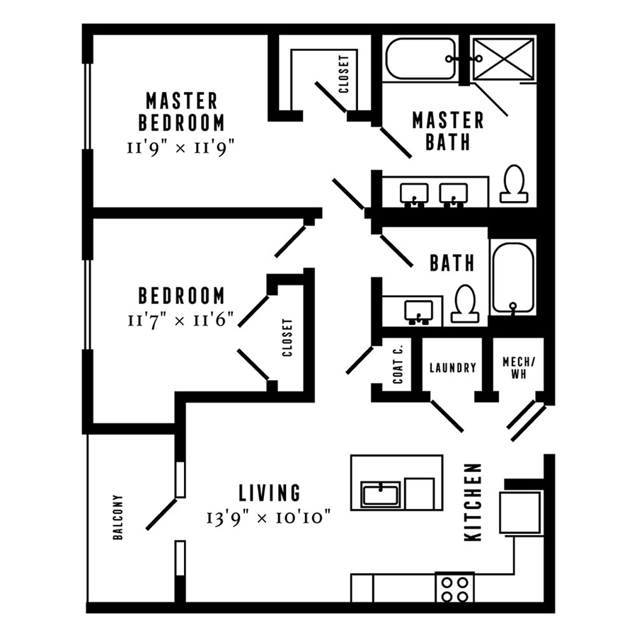B4 floor plan