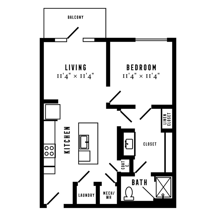 A1 floor plan