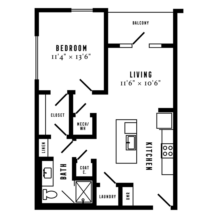 A4 floor plan