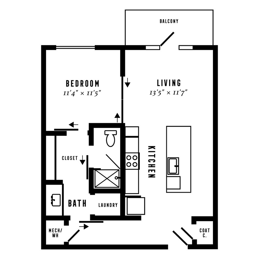 A3 floor plan