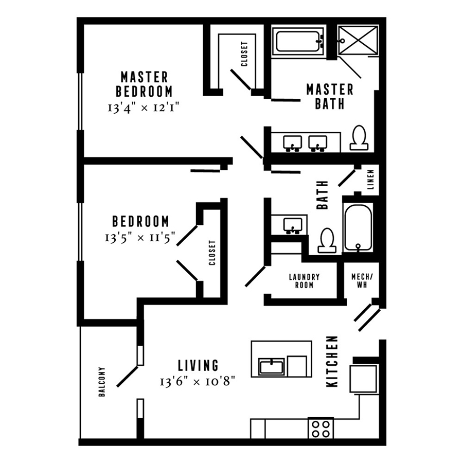 B1A floor plan