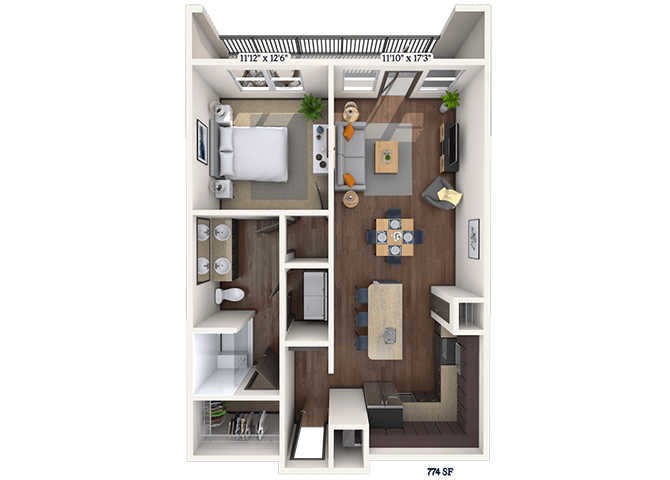 Snyder floor plan