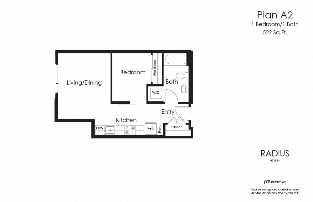 A2 floor plan