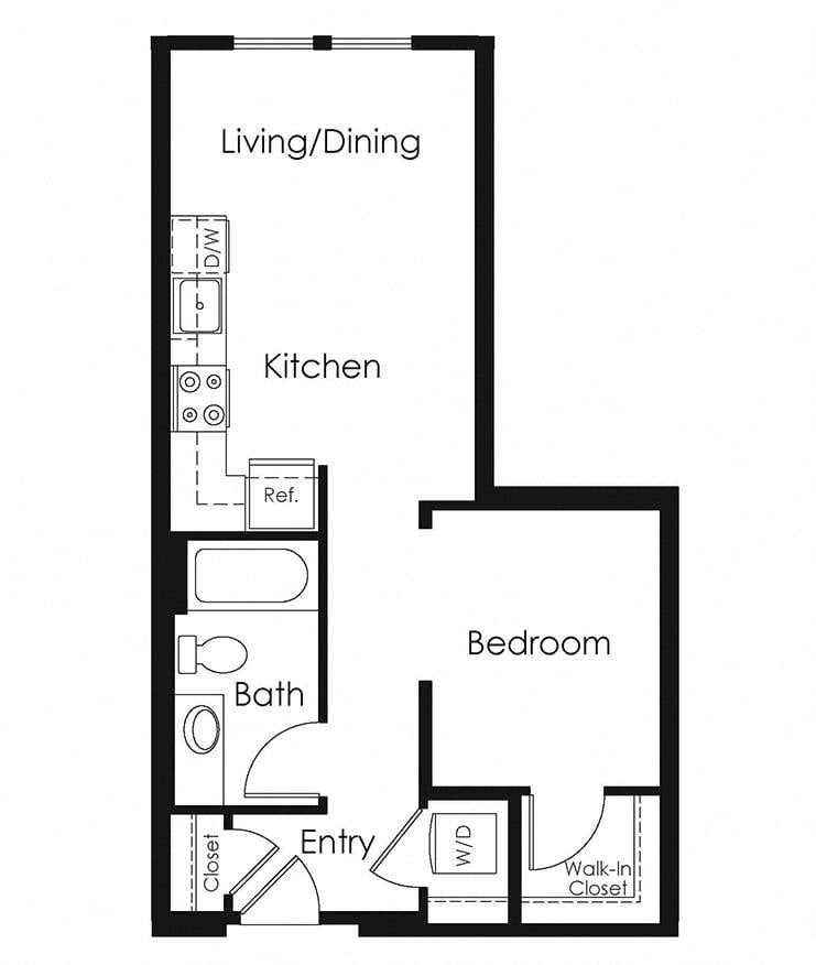 A1 floor plan