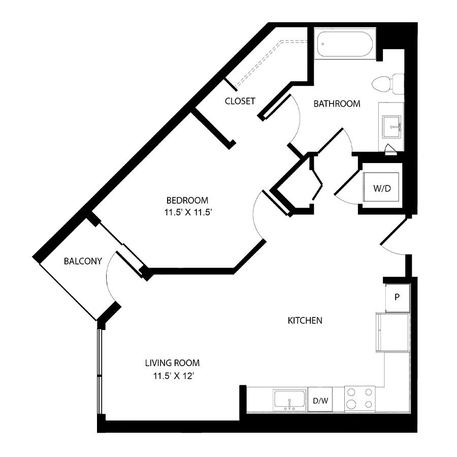 A2 floor plan
