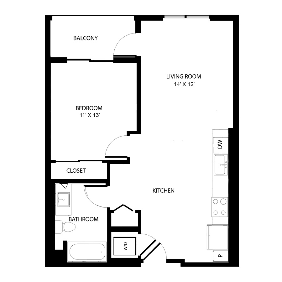 A1 floor plan