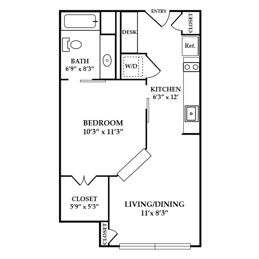 A1 floor plan