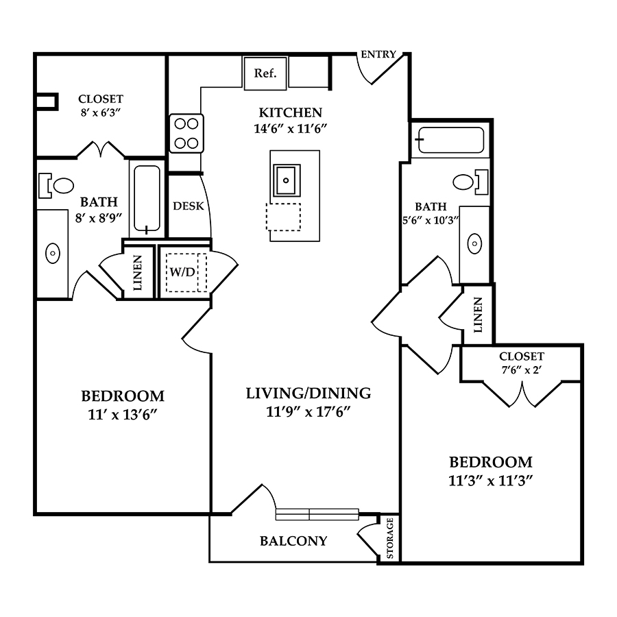 C1 floor plan