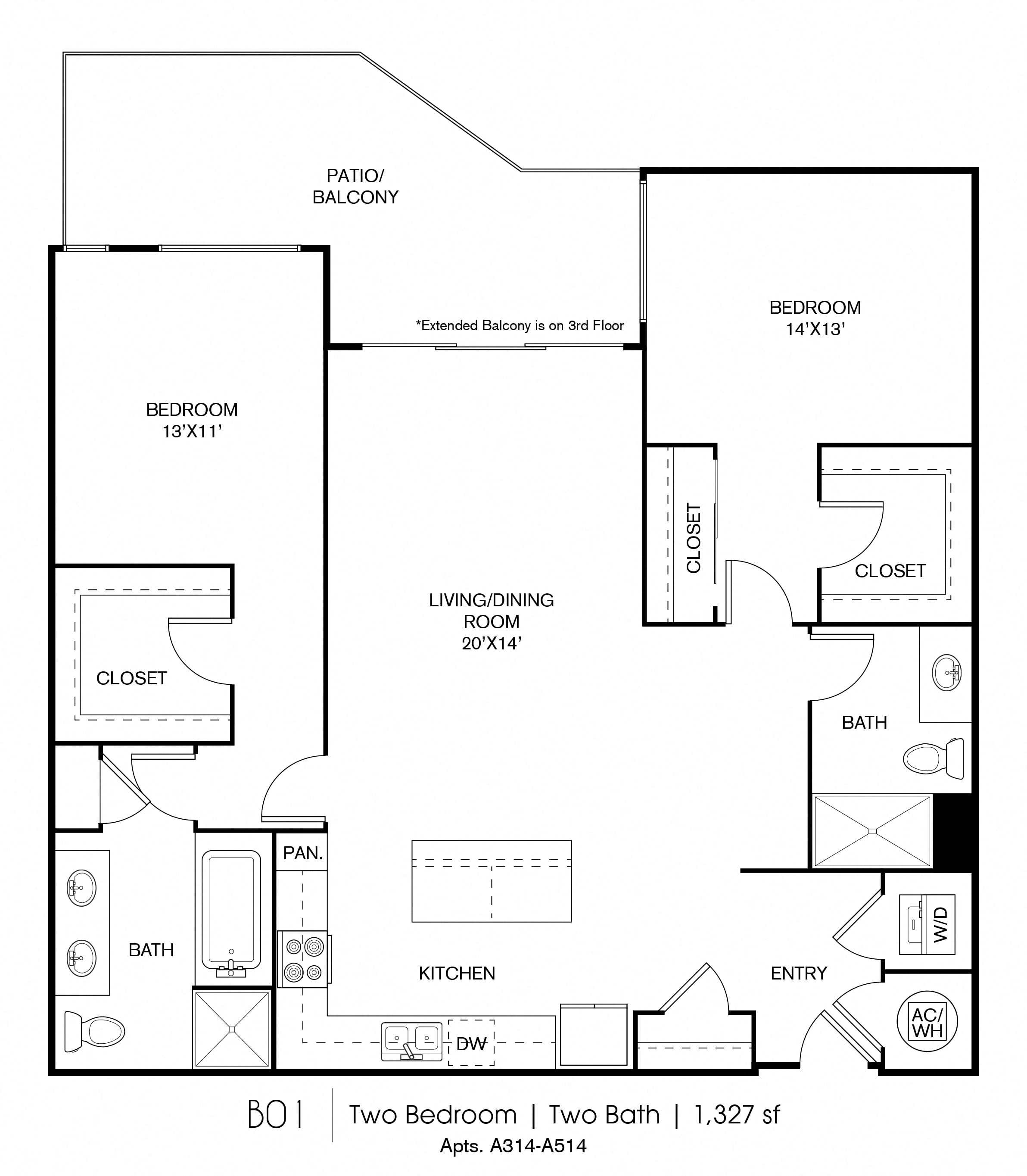 B01 floor plan