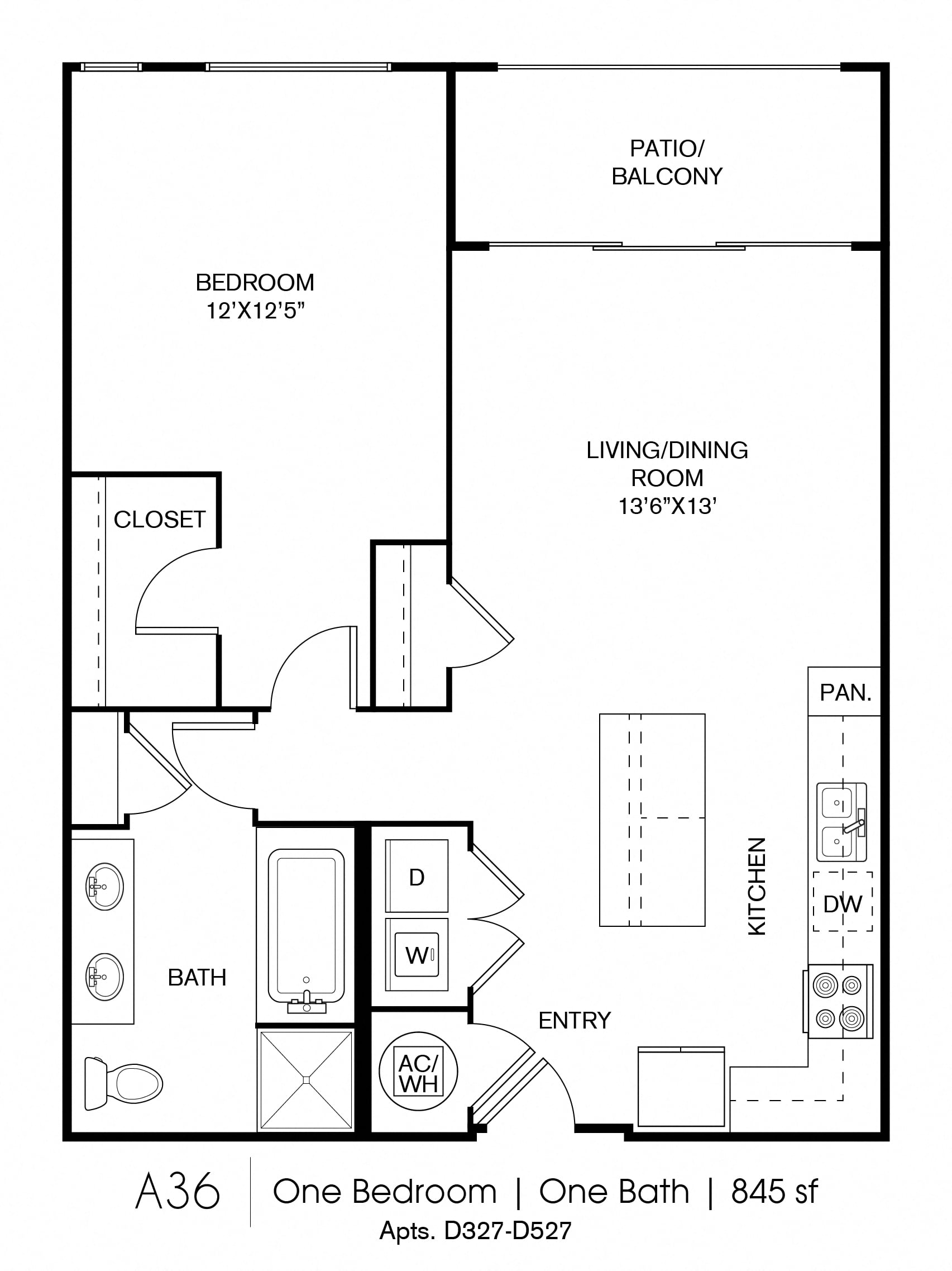 A36 floor plan