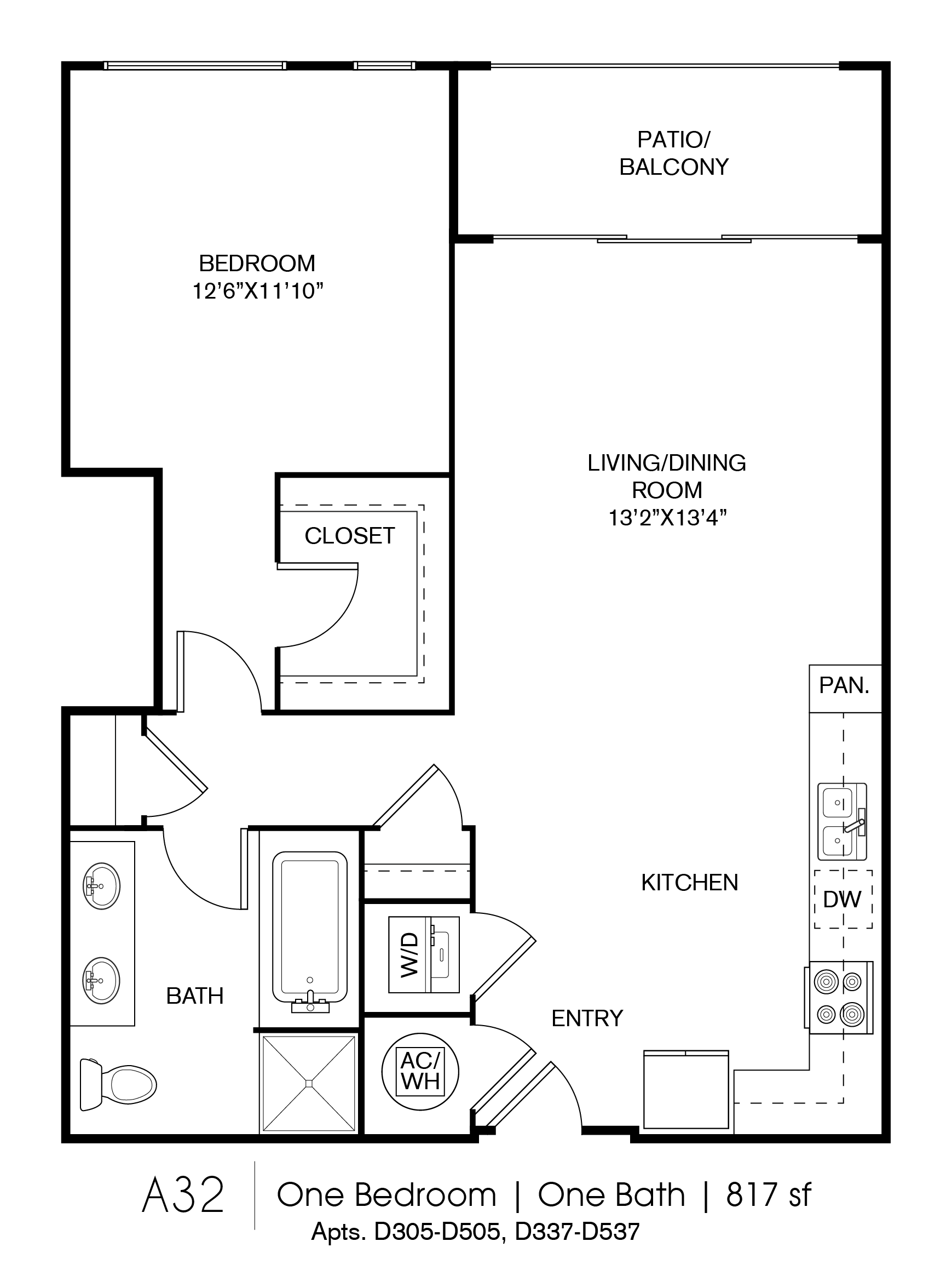 A32 floor plan