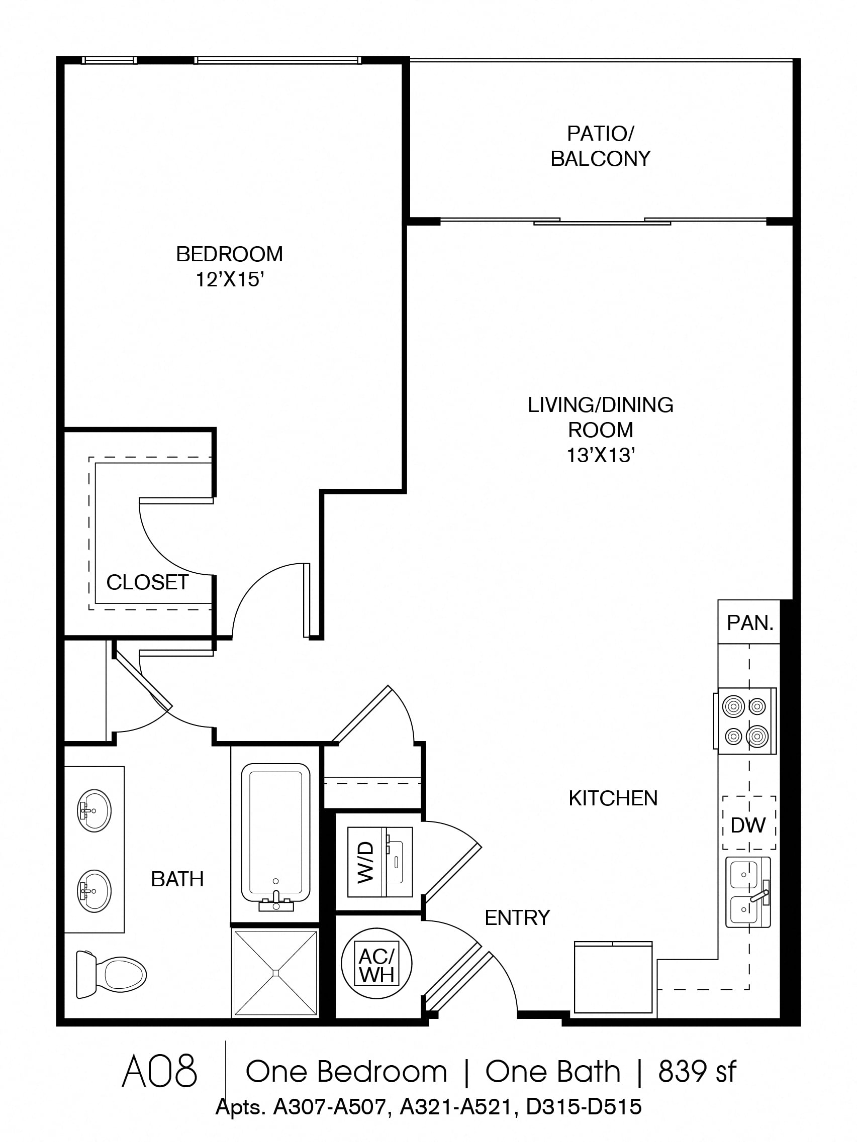 A08 floor plan