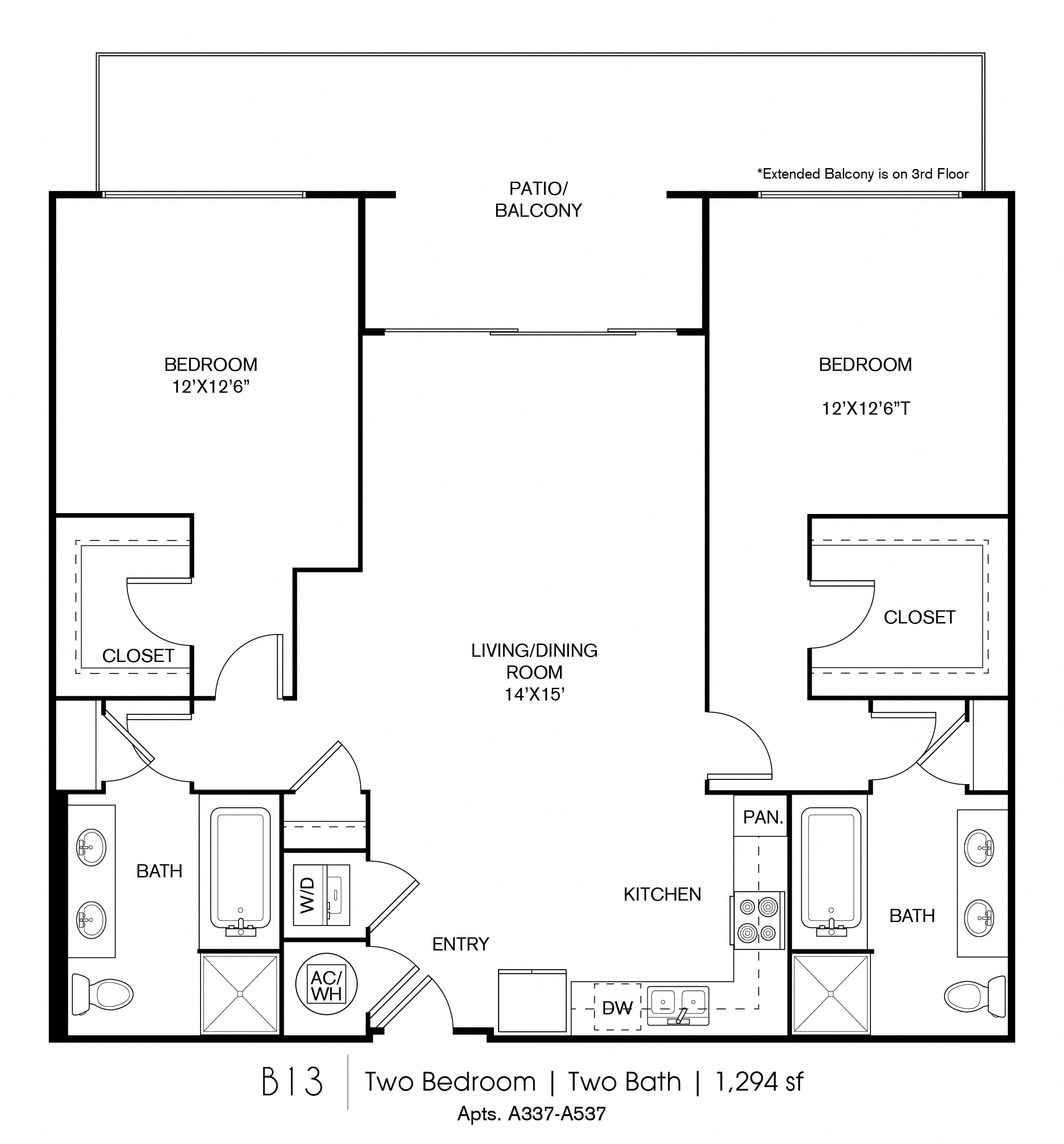 B13 floor plan
