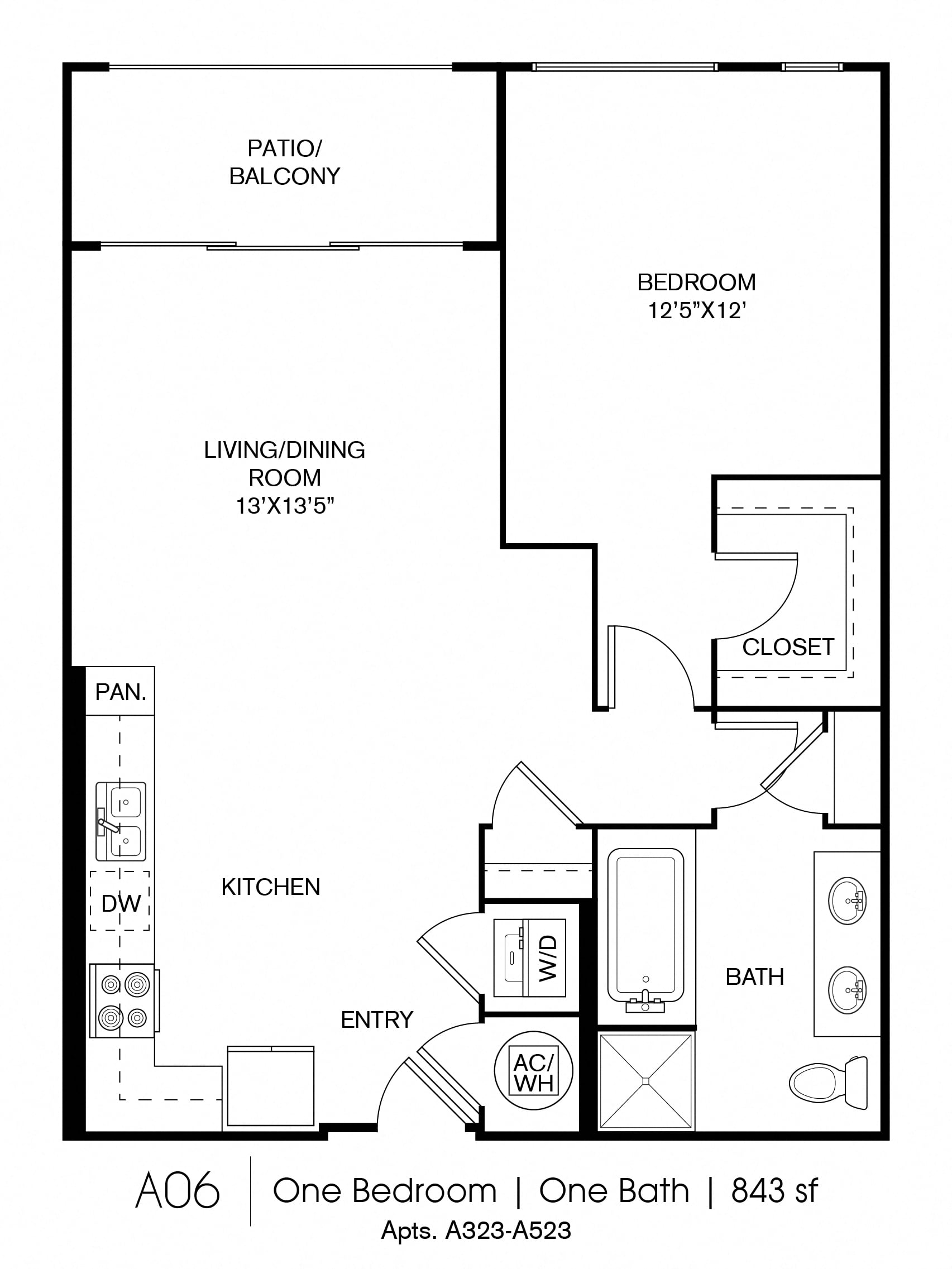 A06 floor plan