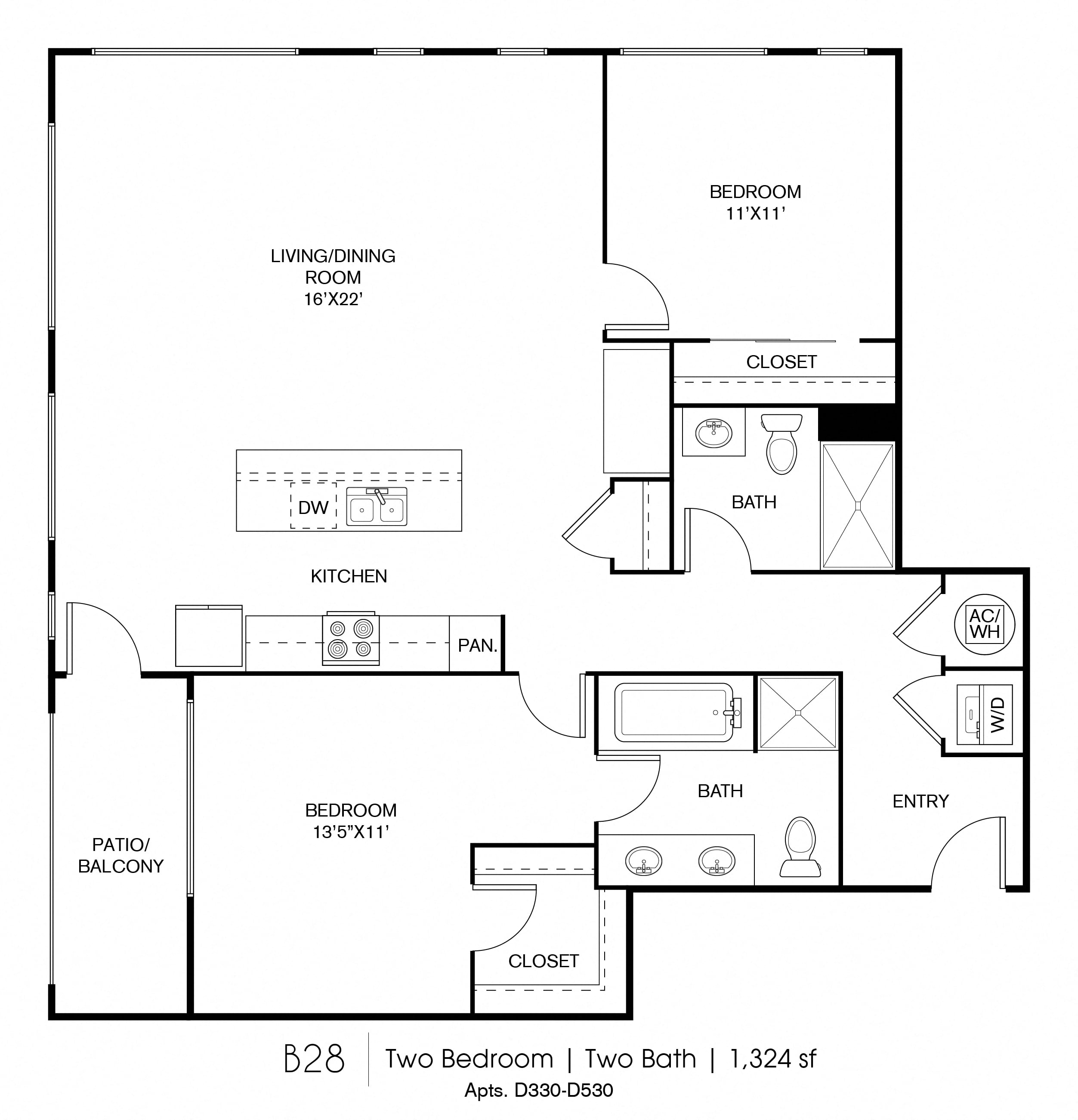 B28 floor plan