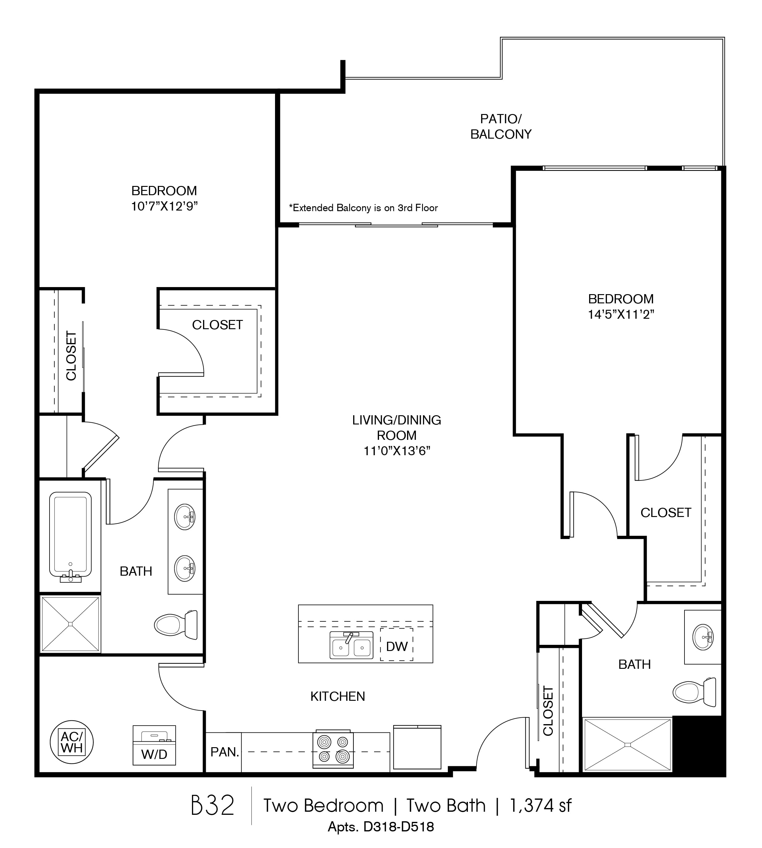 B32 floor plan