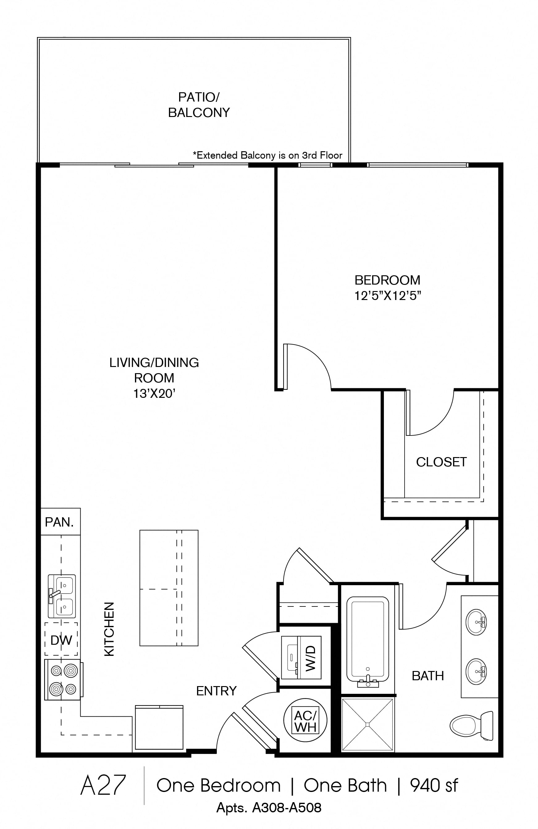 A27 floor plan