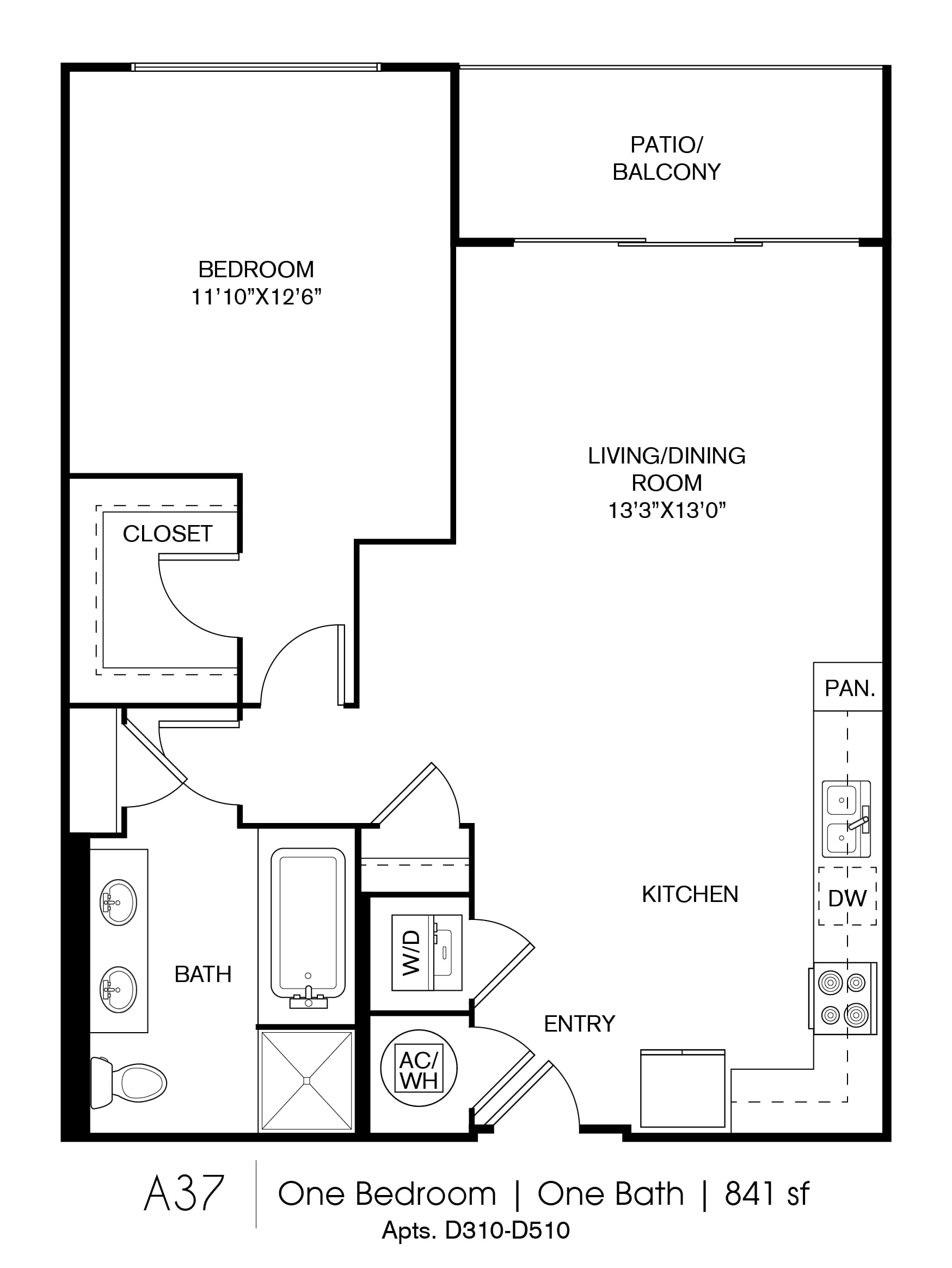 A37 floor plan