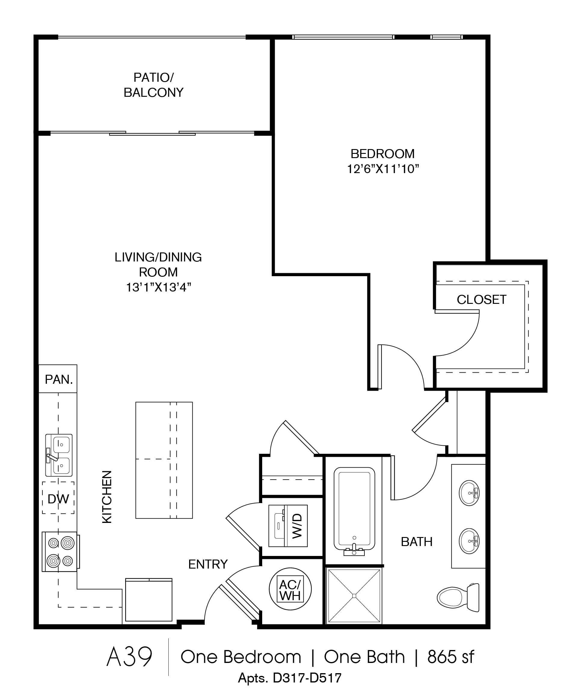 A39 floor plan