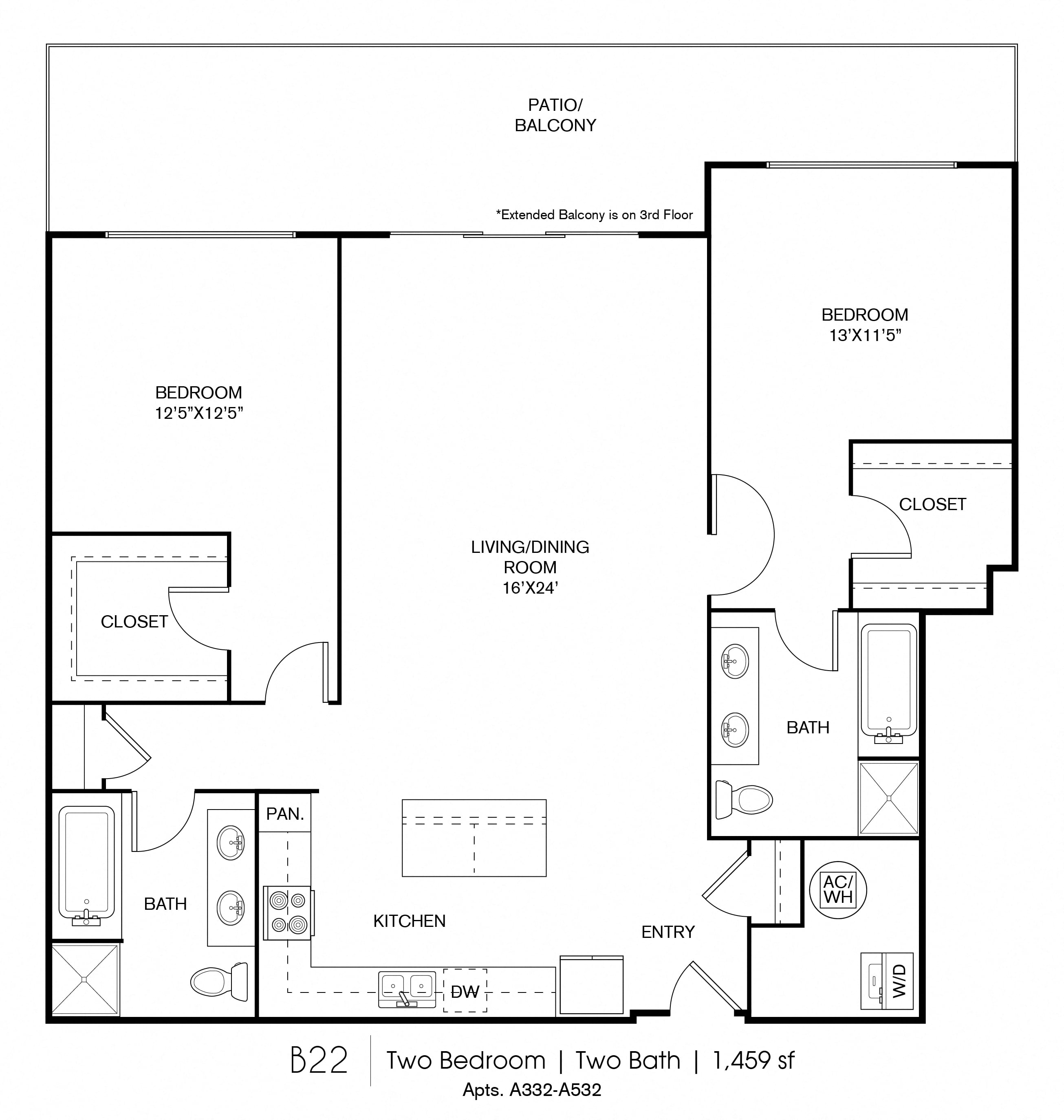 B22 floor plan