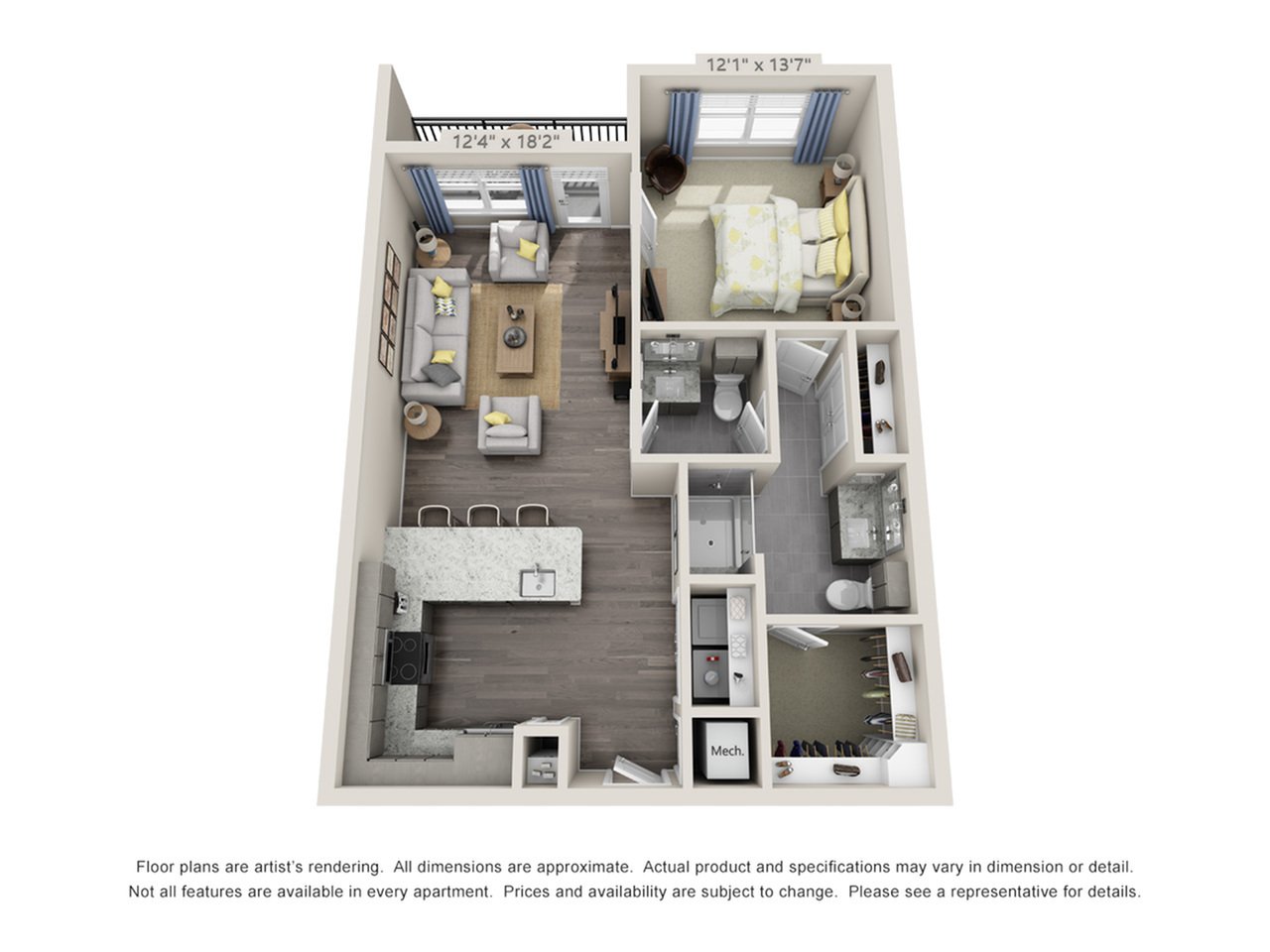 Hatteras 4 floor plan