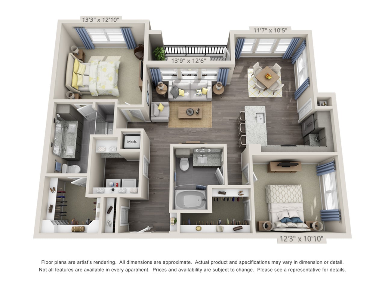 Diamond 3 floor plan