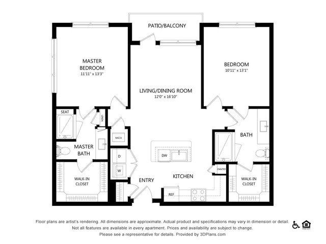 B1E floor plan