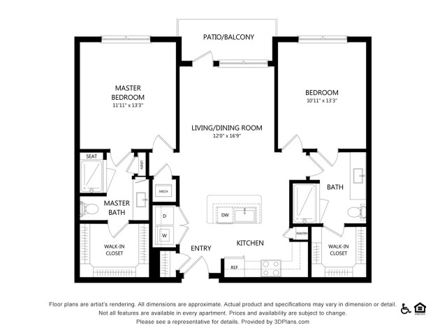 B1B floor plan