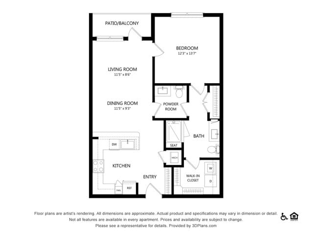 A3D floor plan