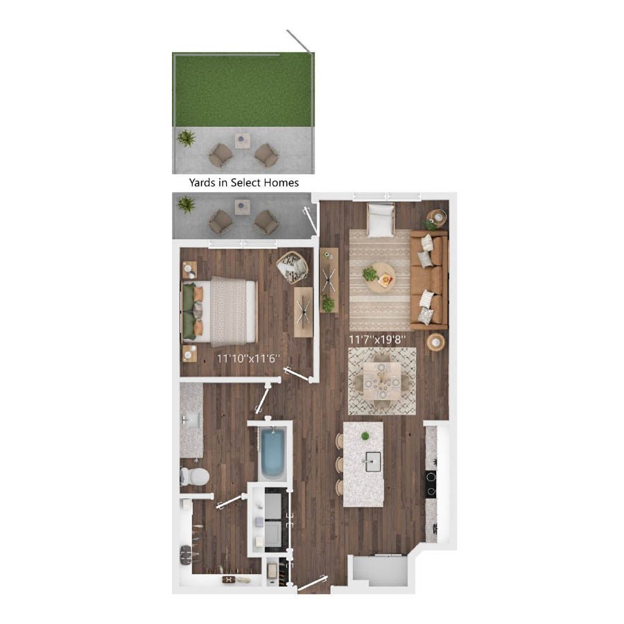 A2 floor plan