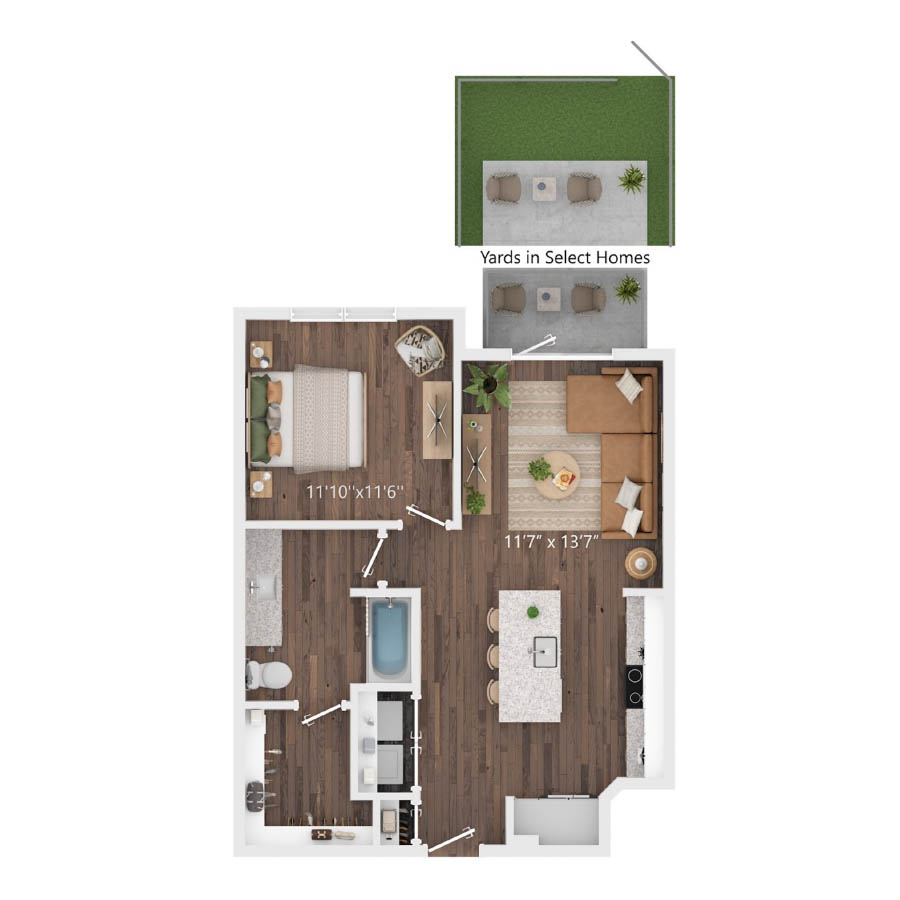 A1 floor plan