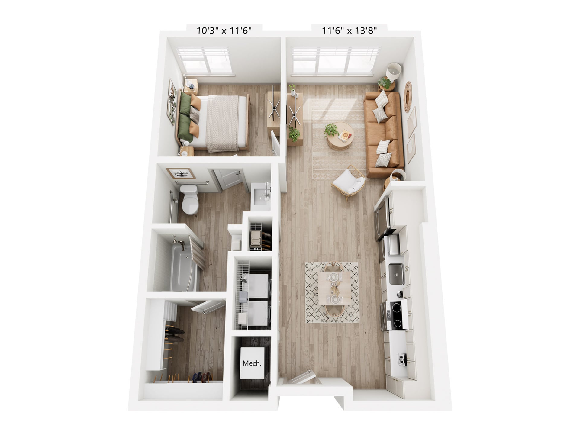 A6H floor plan