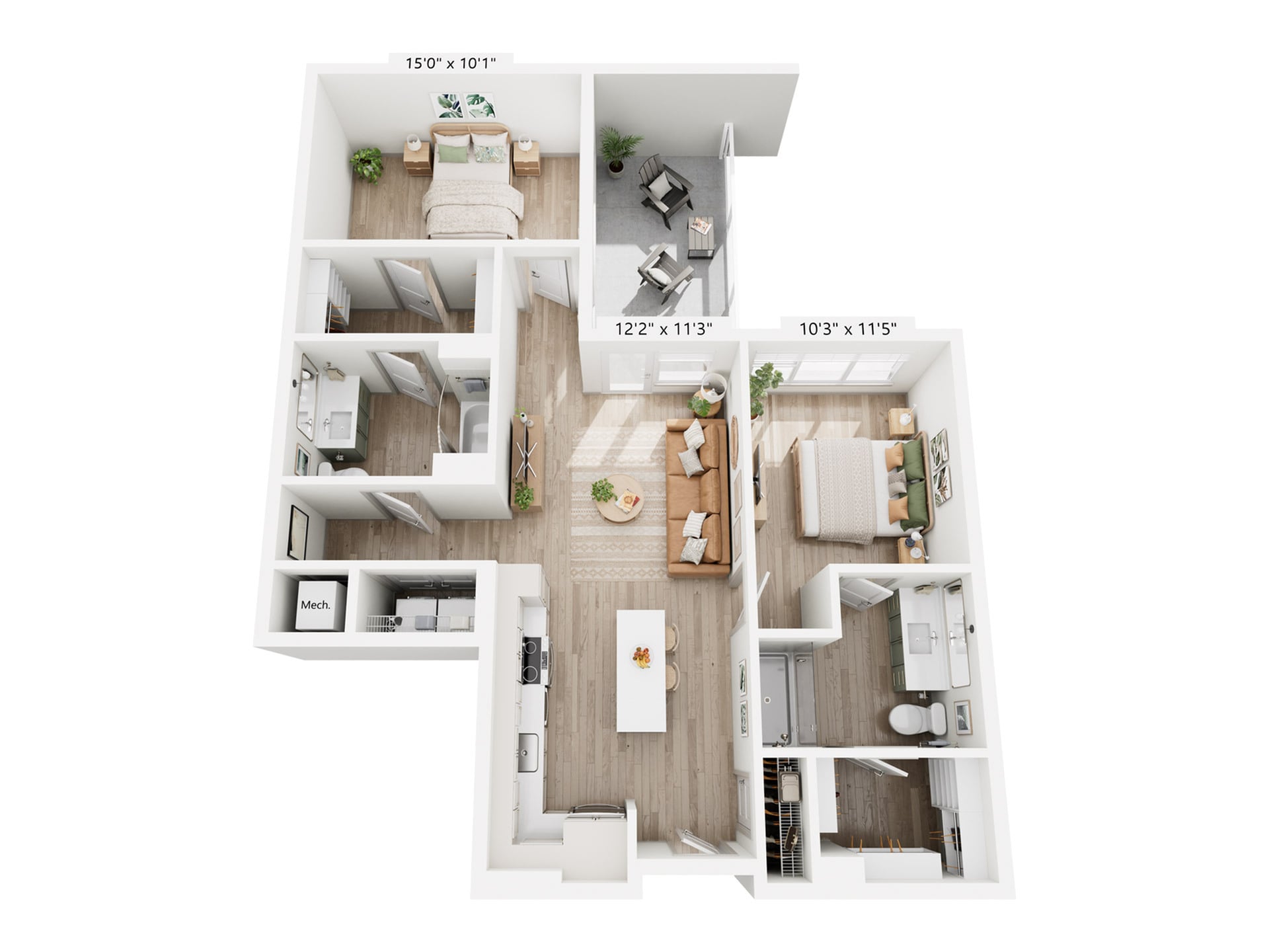 B6 floor plan