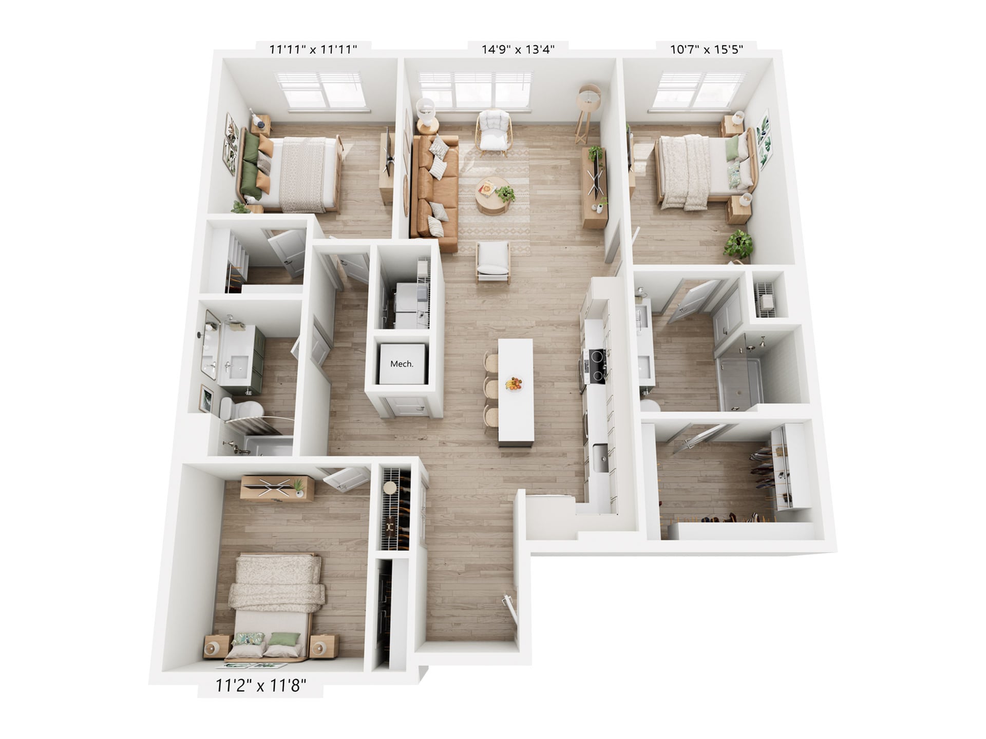 C4U floor plan