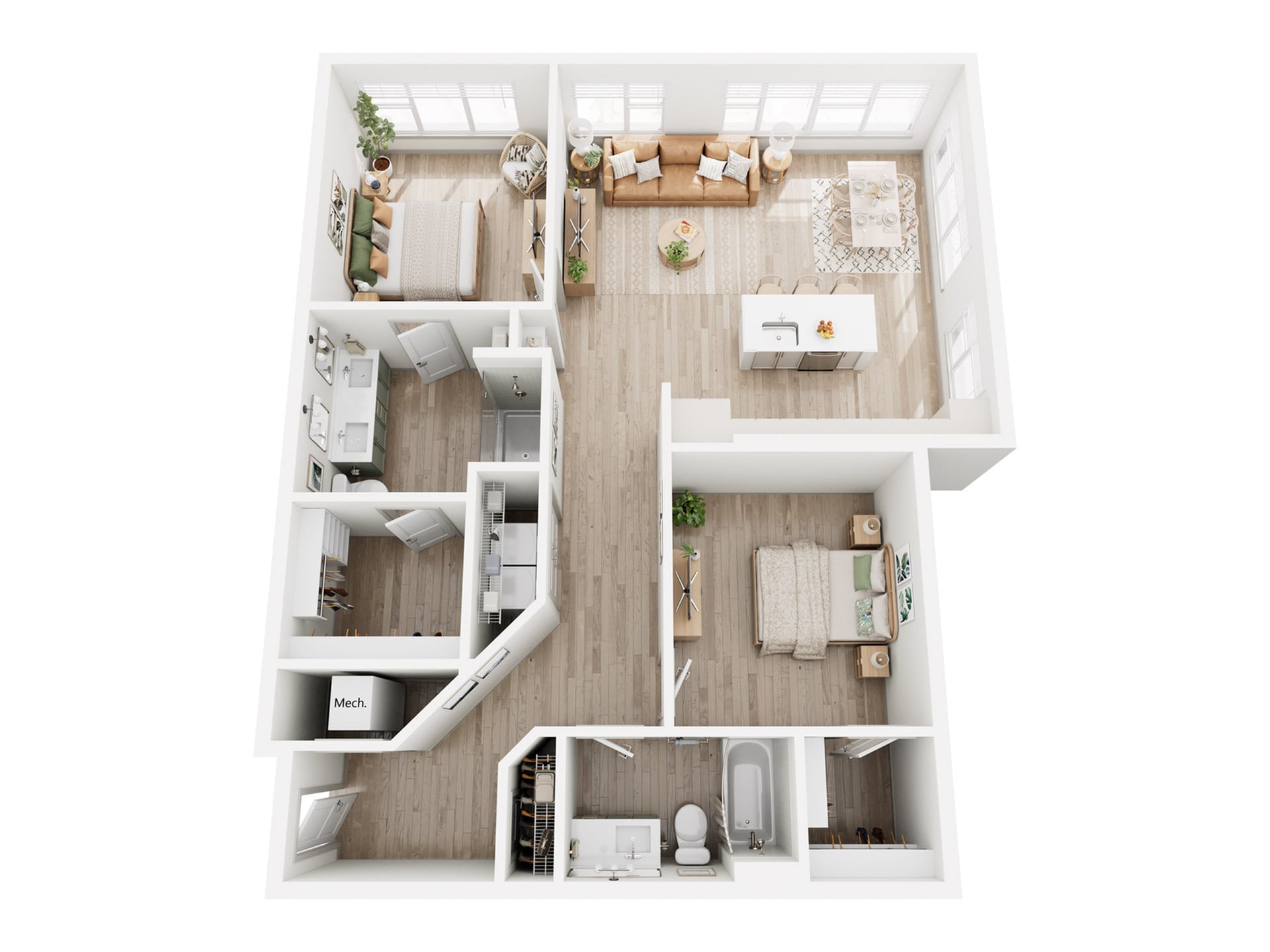 B13U floor plan