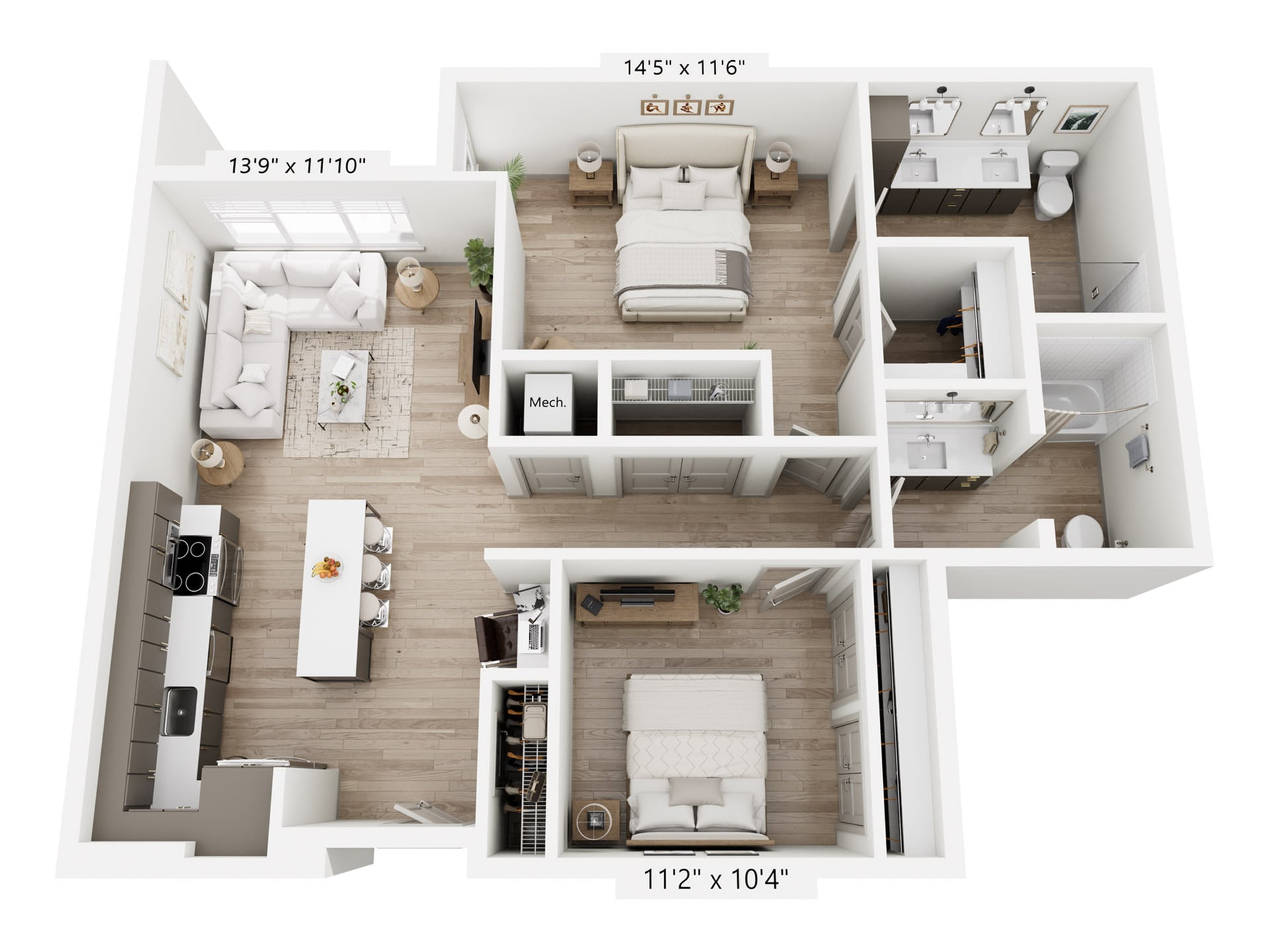 B8U floor plan
