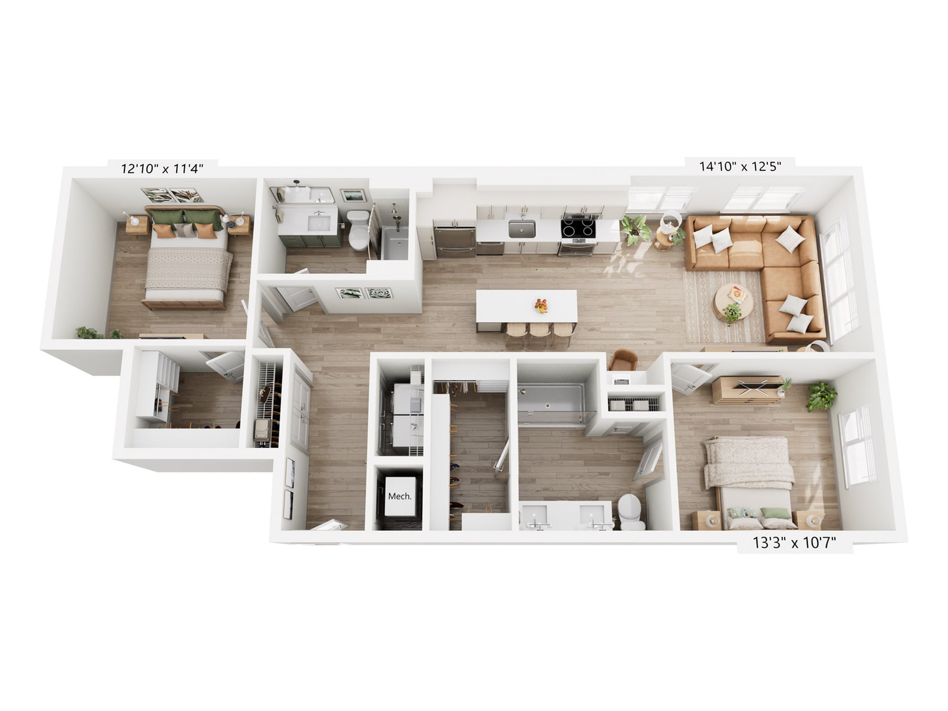 B10U floor plan