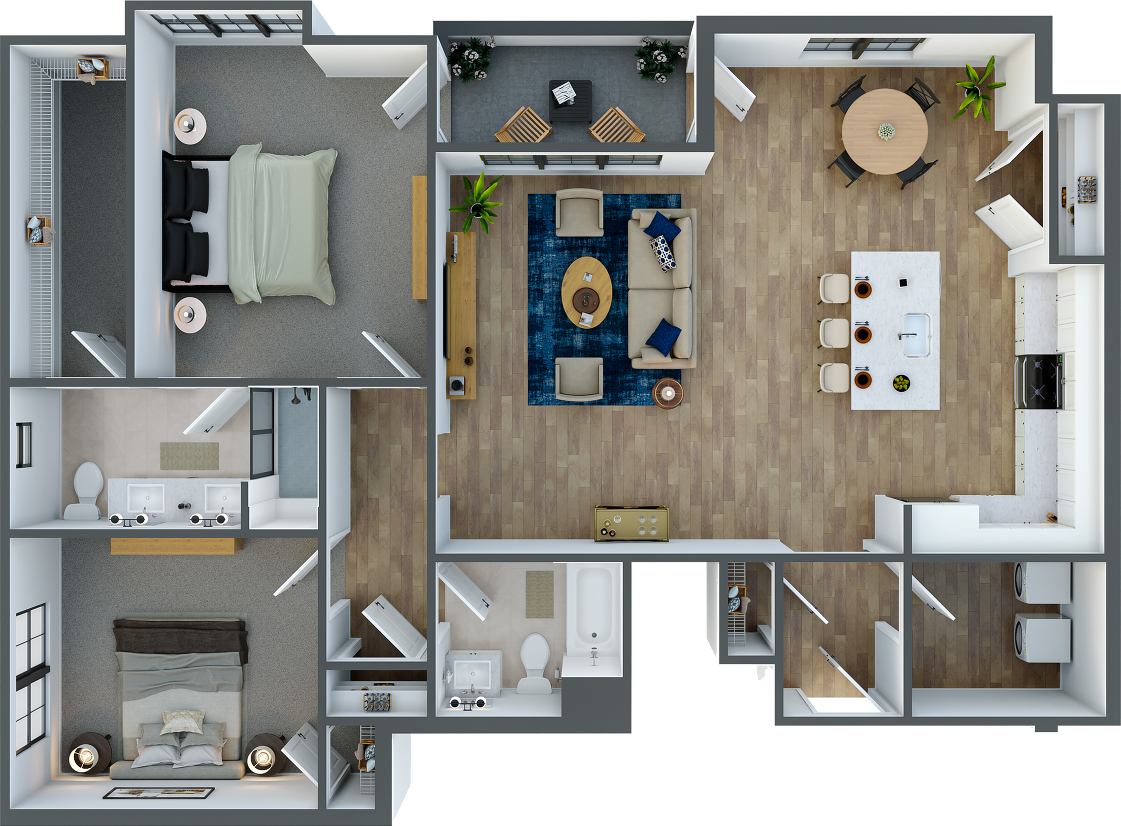 Manor E floor plan