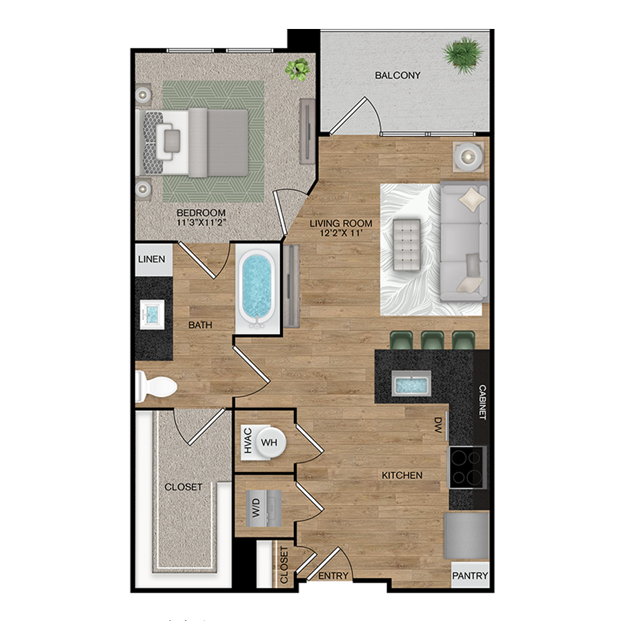 A1.1 floor plan