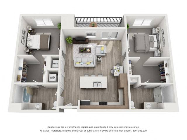 Santiago floor plan