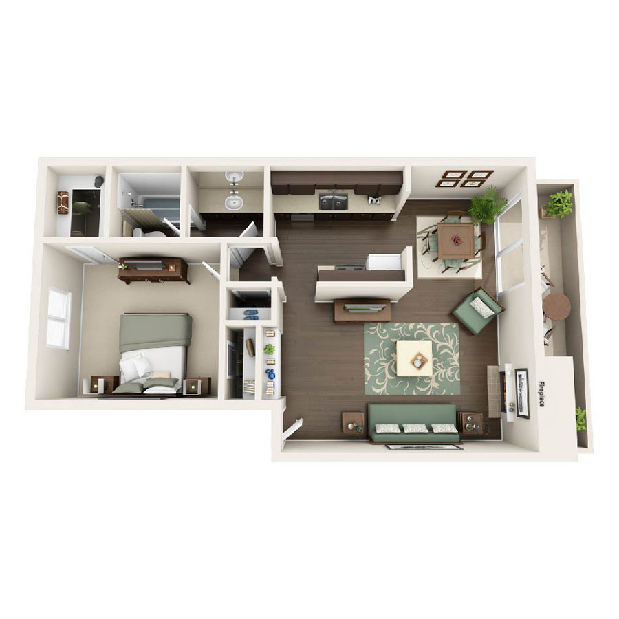 A1 floor plan