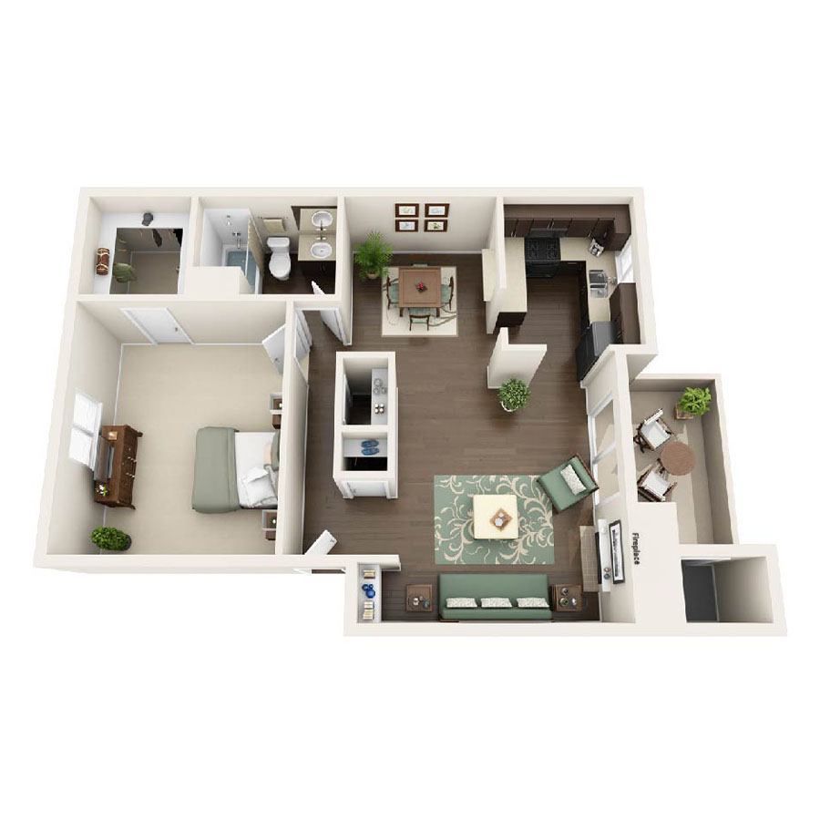 A2 floor plan