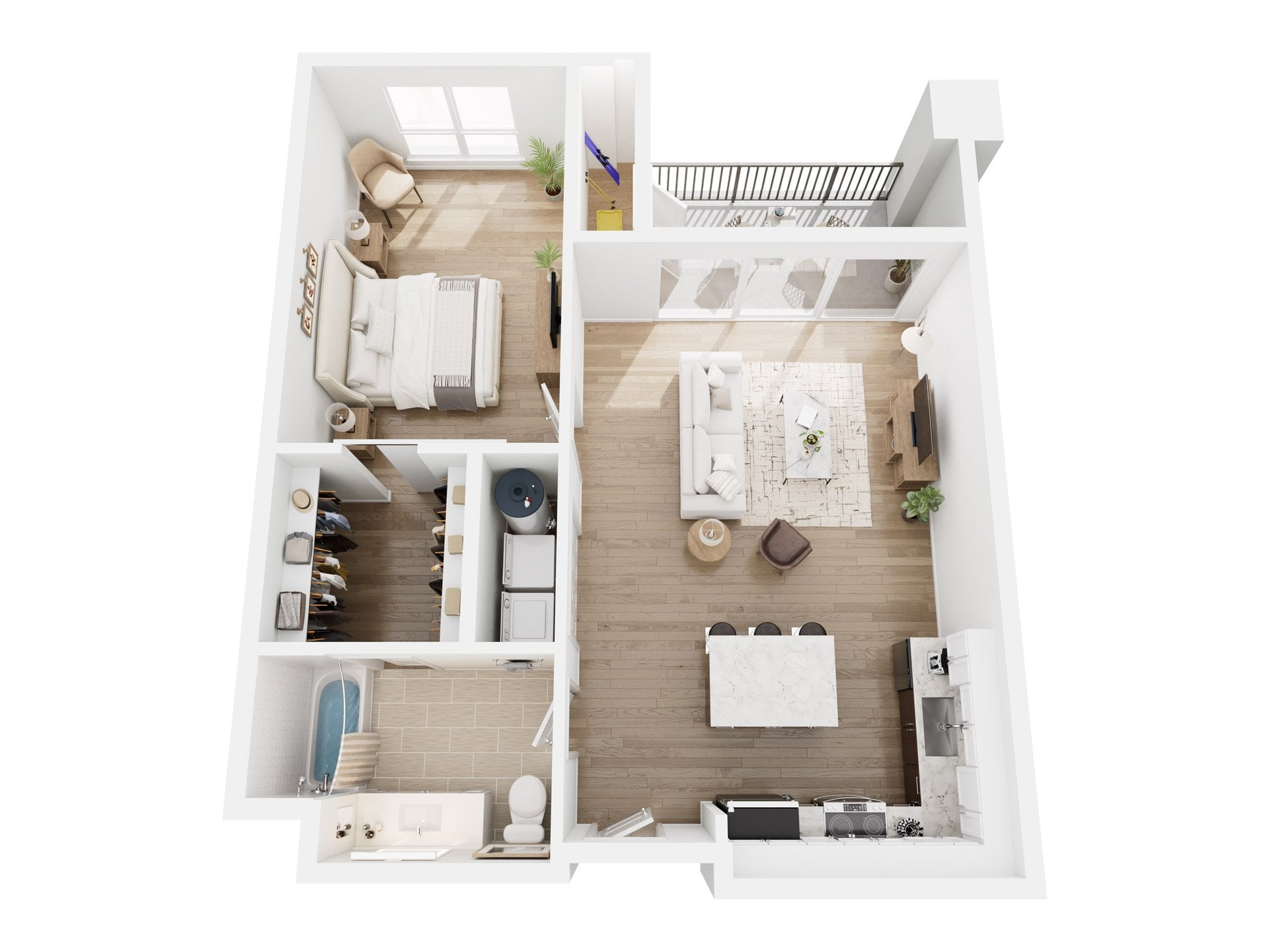 A1C floor plan