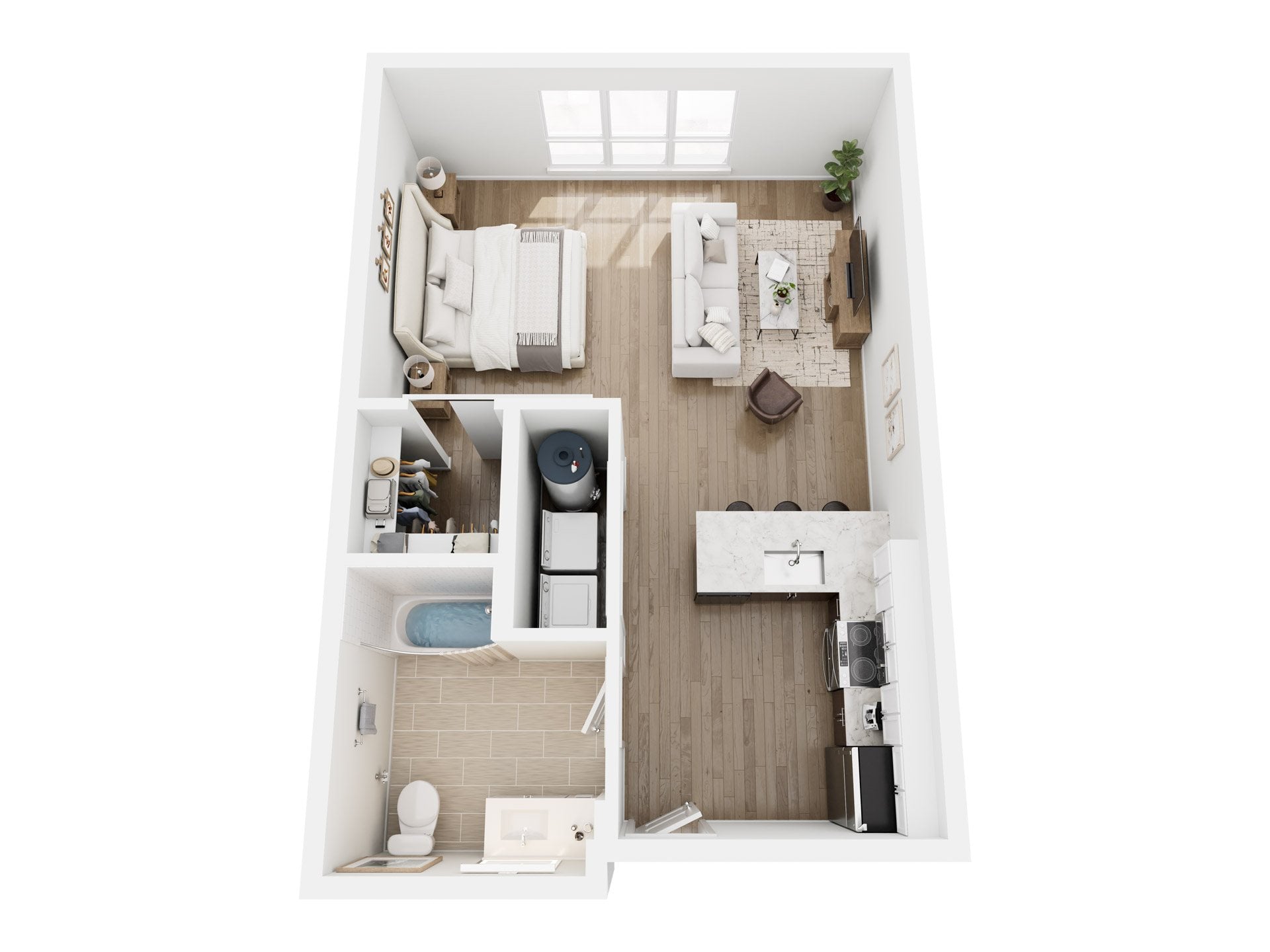 E1A floor plan