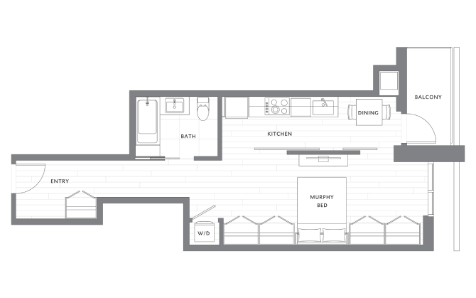 Studio S4 floor plan