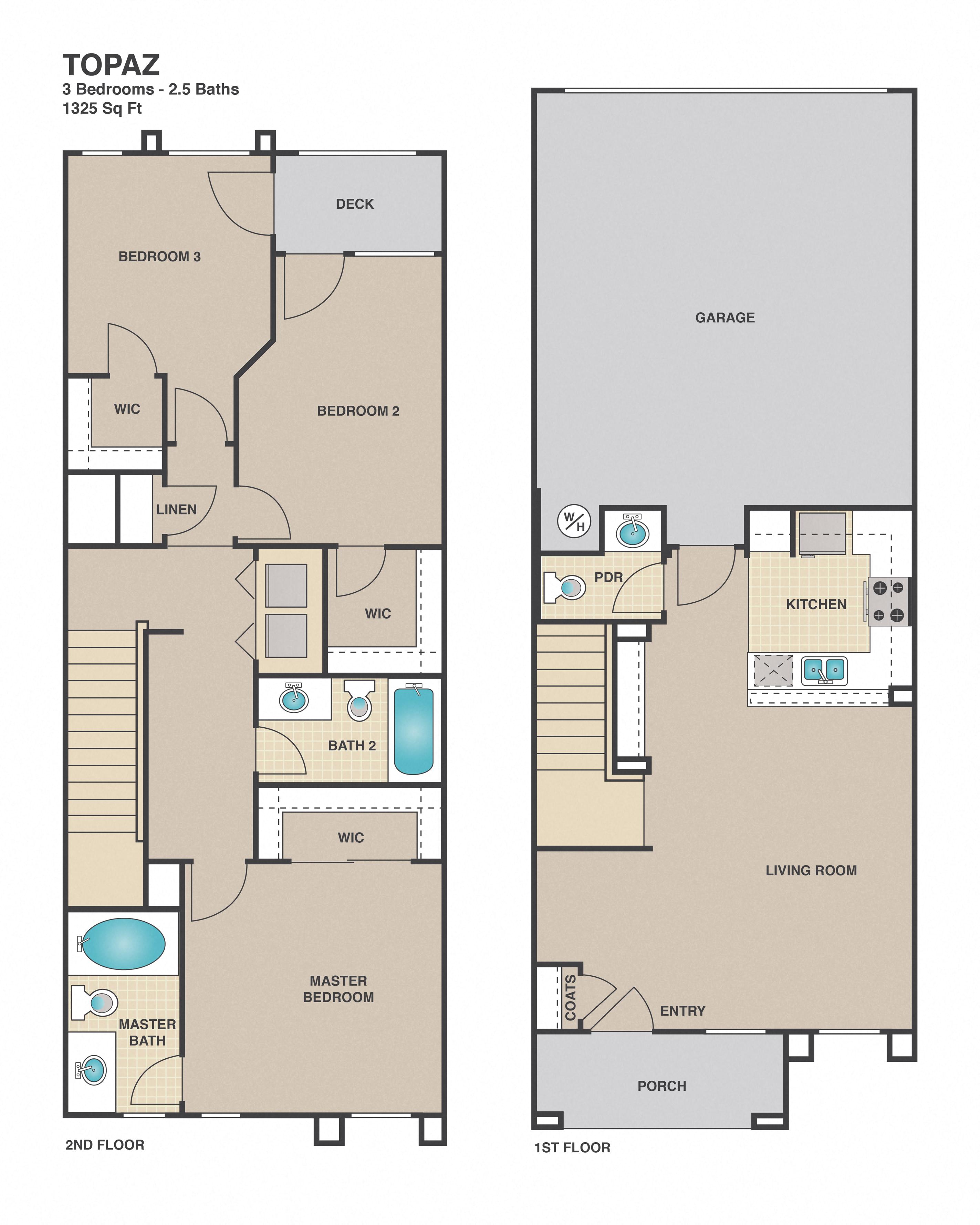 Topaz floor plan